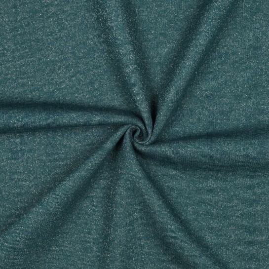 SWEAT LUREX DUNKELCYAN #7