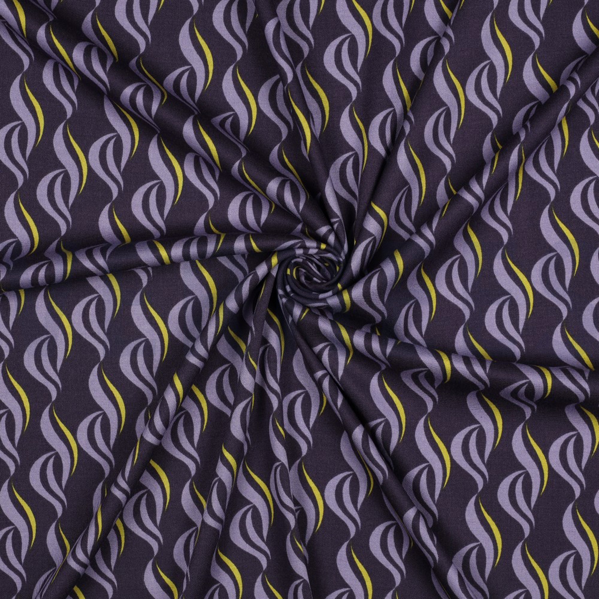 VISCOSE ROSELLA STRETCH ABSTRACT DONKERPAARS (high resolution) #3