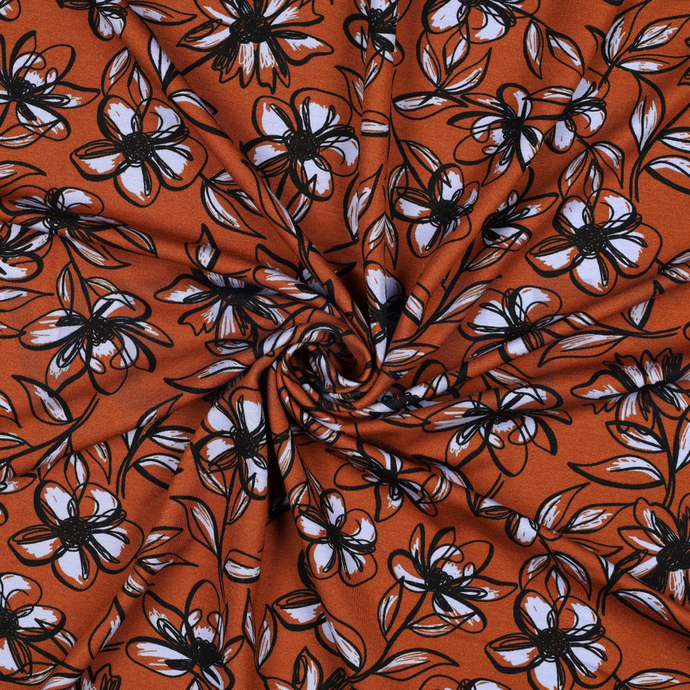 PUNTA DI ROMA FLEURS CARAMEL #7