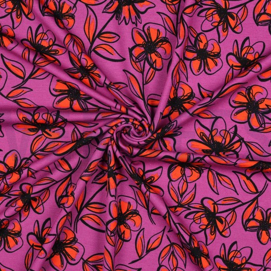 PUNTA DI ROMA BLUMEN FUCHSIA #7