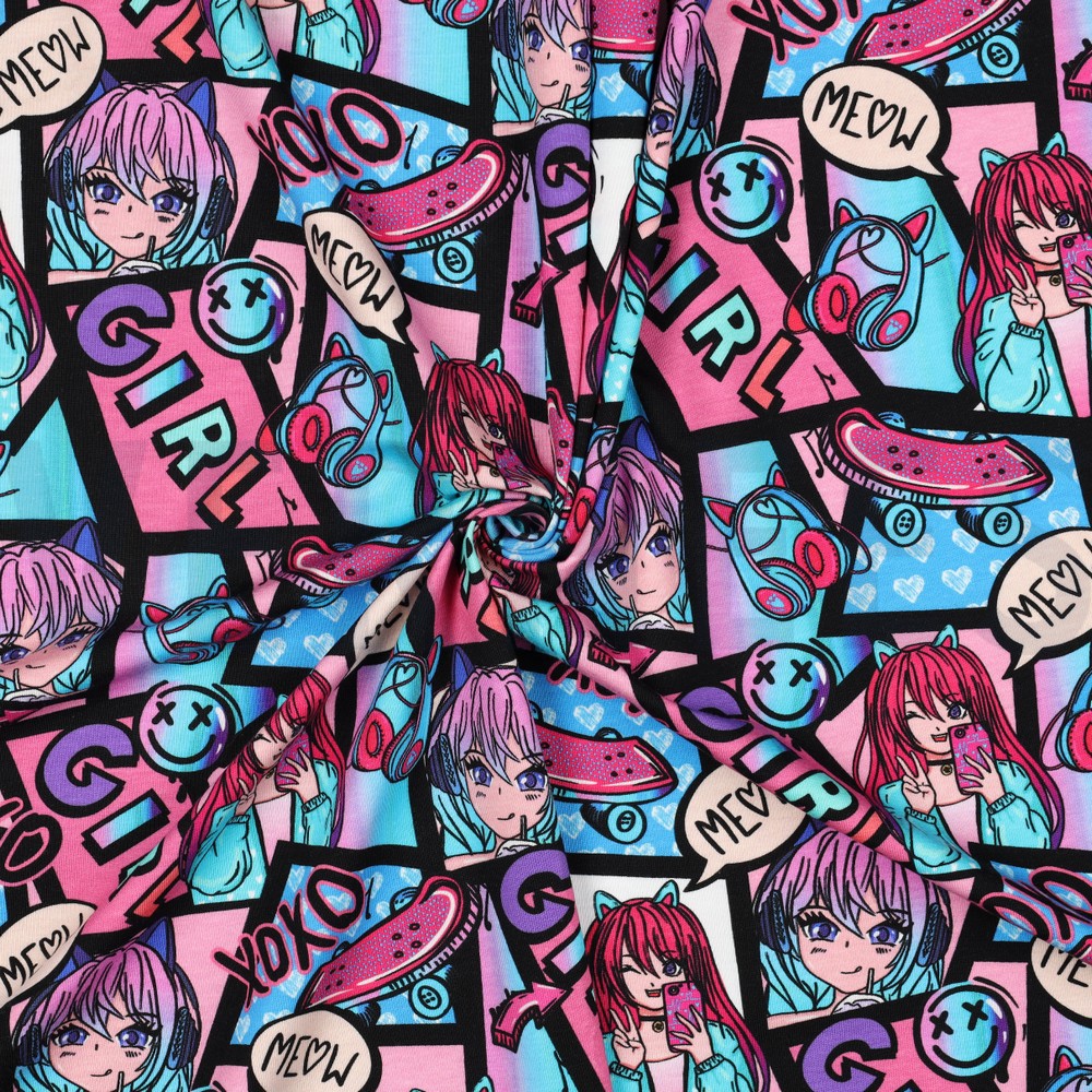 JERSEY DIGITAL MANGA MEHRFARBIG #7