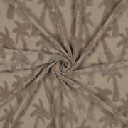 COTON ÉPONGE TRICOT PALMIERS SABLE (thumbnail) #3