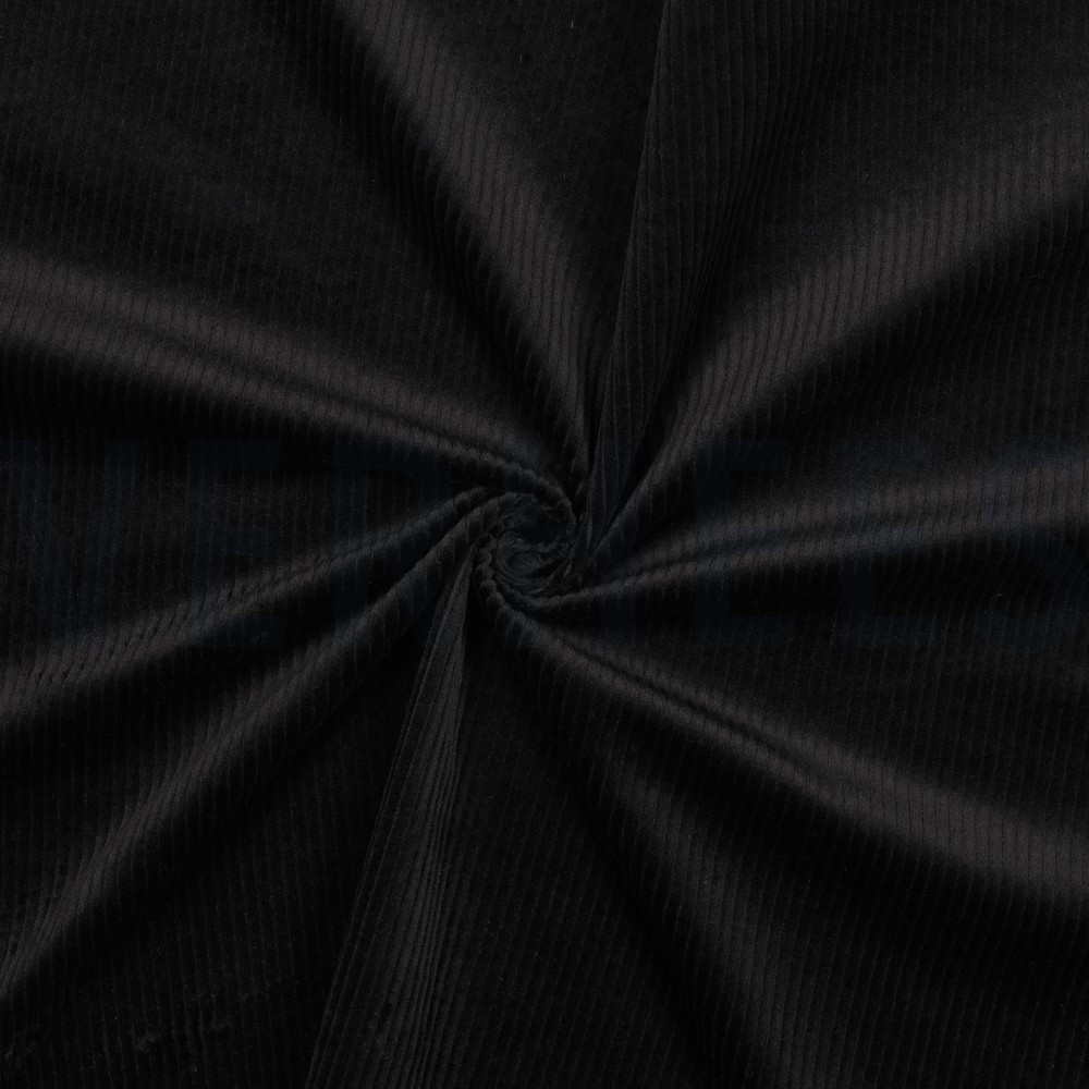 CORDUROY GEWASSEN 6W STRETCH ZWART #7