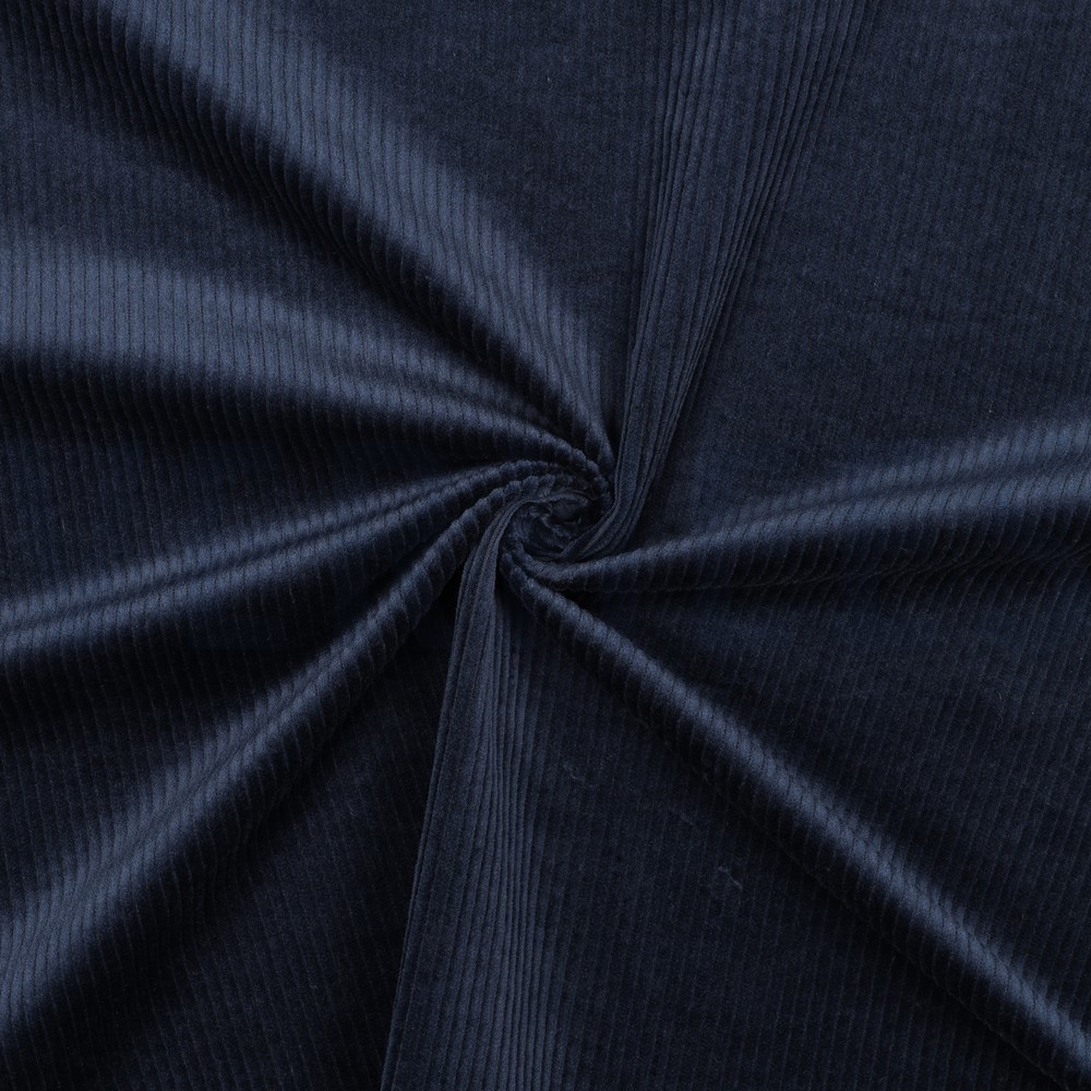 CORD GEWASCHEN 6W STRETCH MARINEBLAU #7
