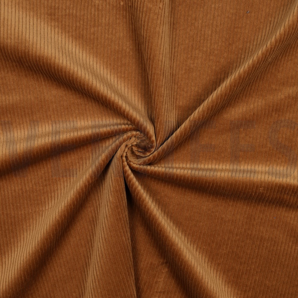 CORDUROY WASHED 6W STRETCH COGNAC #7
