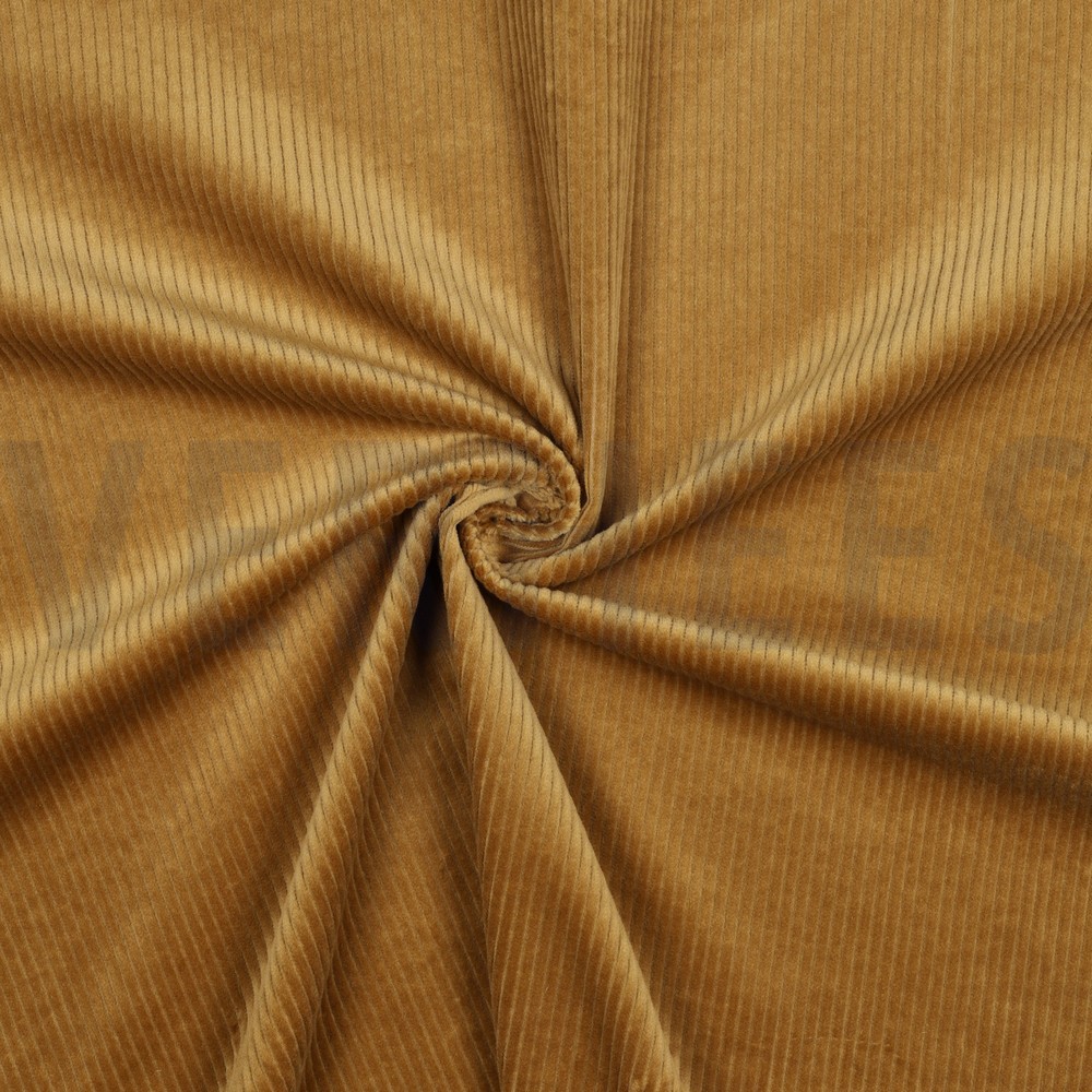 CORDUROY GEWASSEN 6W STRETCH MOSTERDGEEL #7