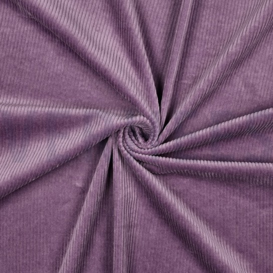 CORD GEWASCHEN 6W STRETCH LILA #7