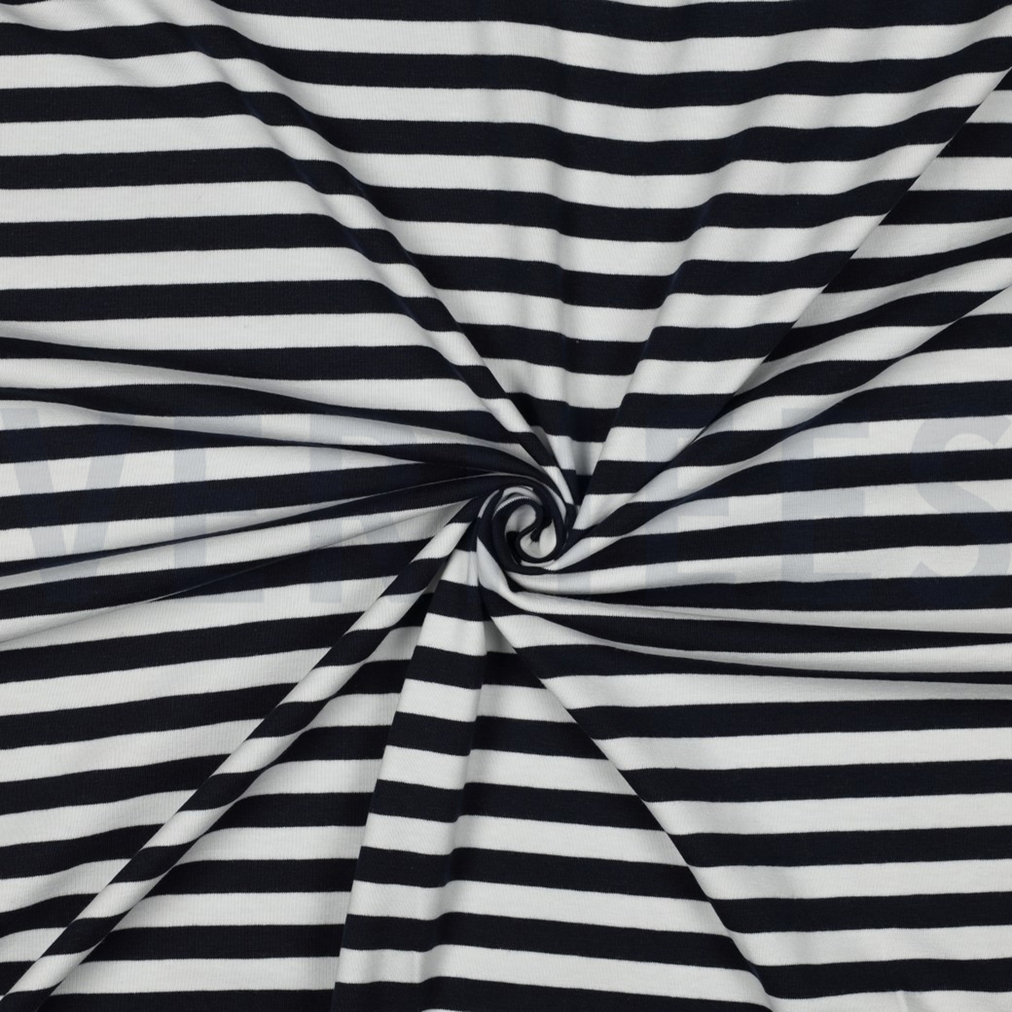 JERSEY GARNGEFÄRBT STREIFEN MARINEBLAU (high resolution) #3