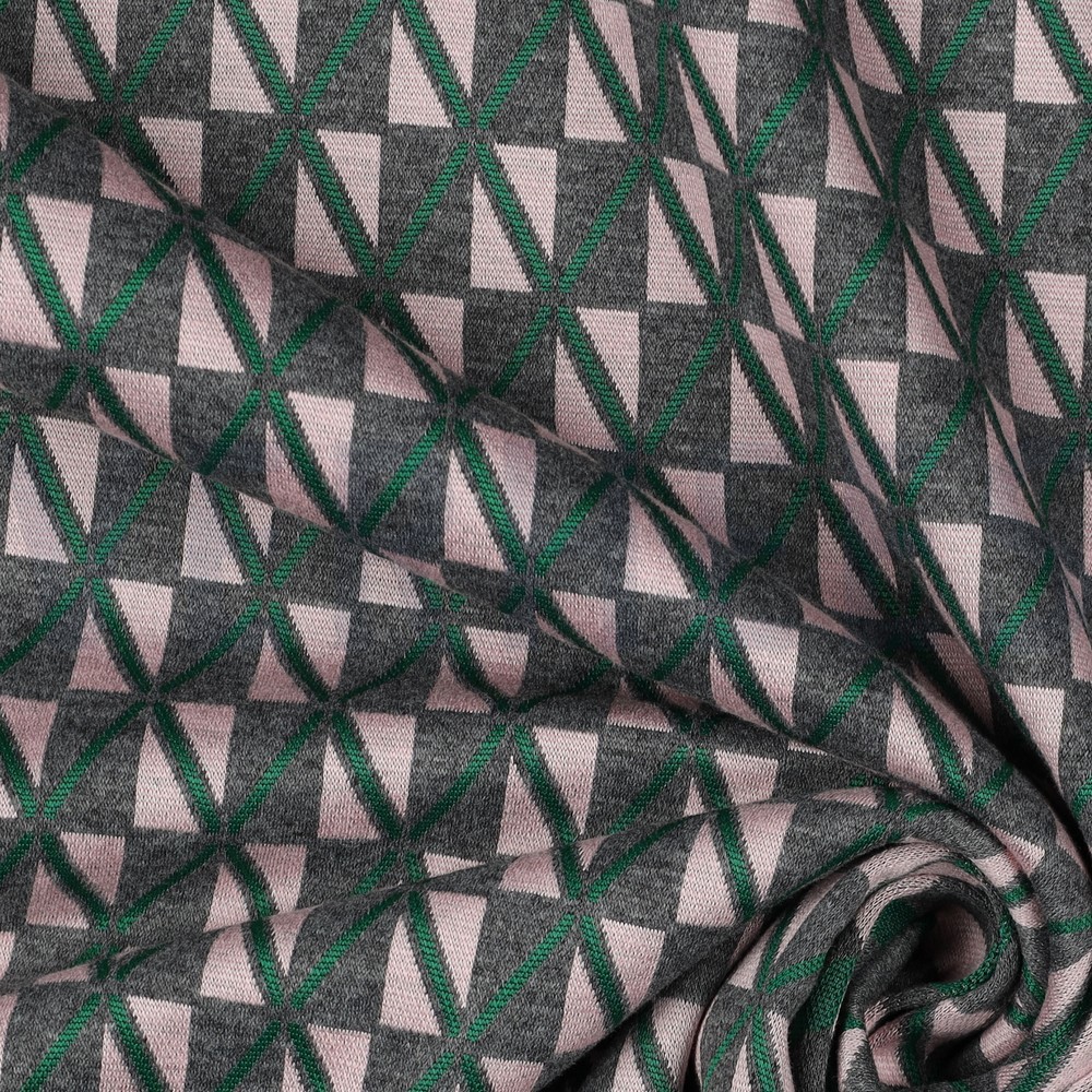 BREISEL JACQUARD GRAFISCH GROEN #7