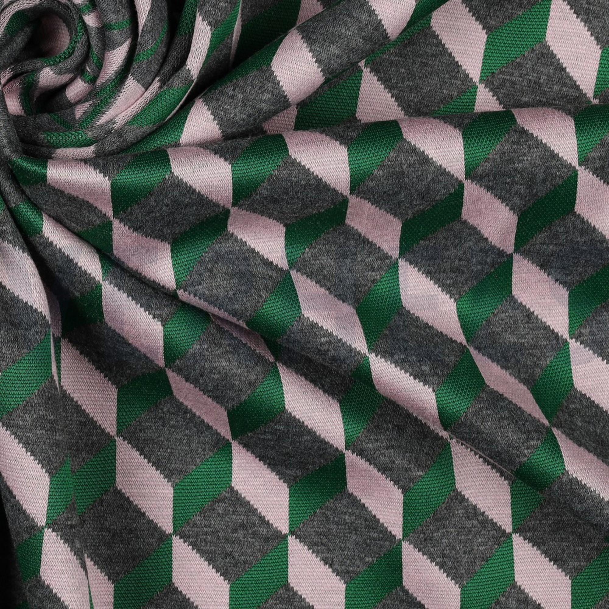 STRICK JACQUARD GRAFIK GRÜN (high resolution) #3