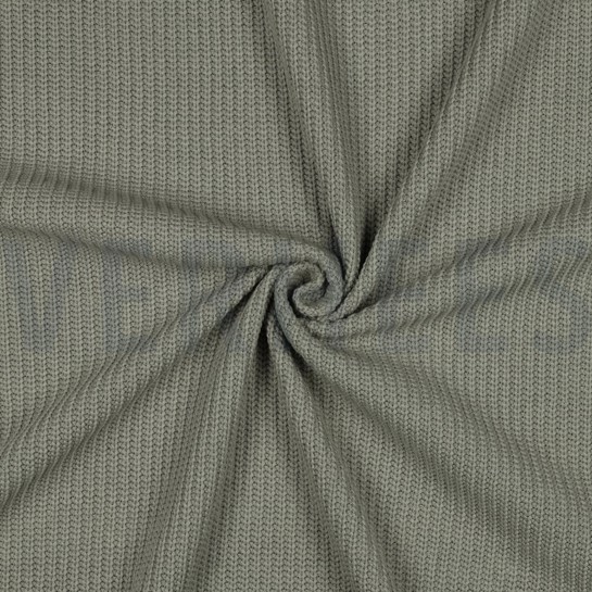 BAUMWOLLE STRICK ALTGRÜN #7