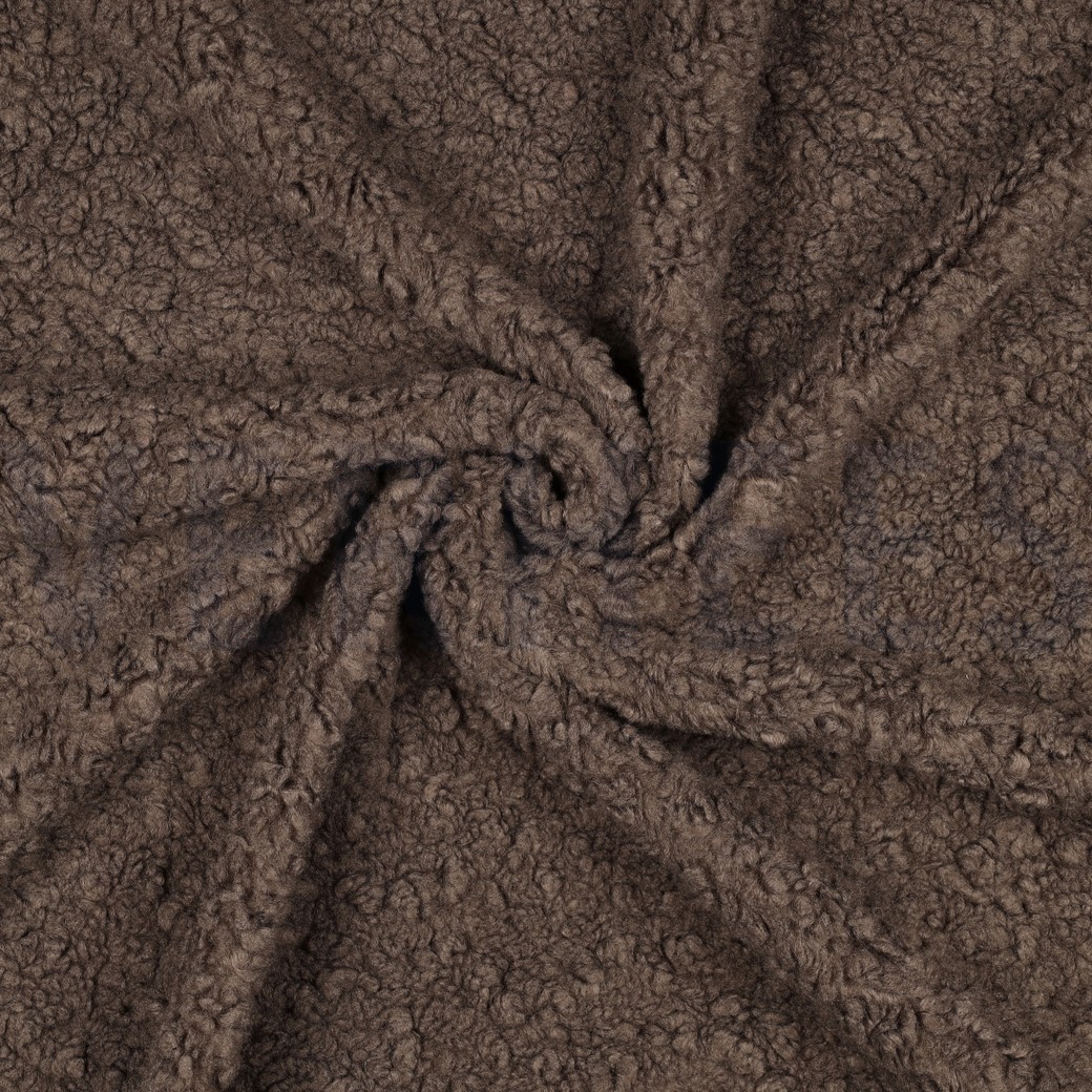 TEDDY BOUCLÉ DARK BROWN #7