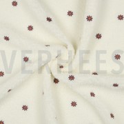 TEDDYSTOFF STICKEREI BLUMEN ECRU (thumbnail) #3