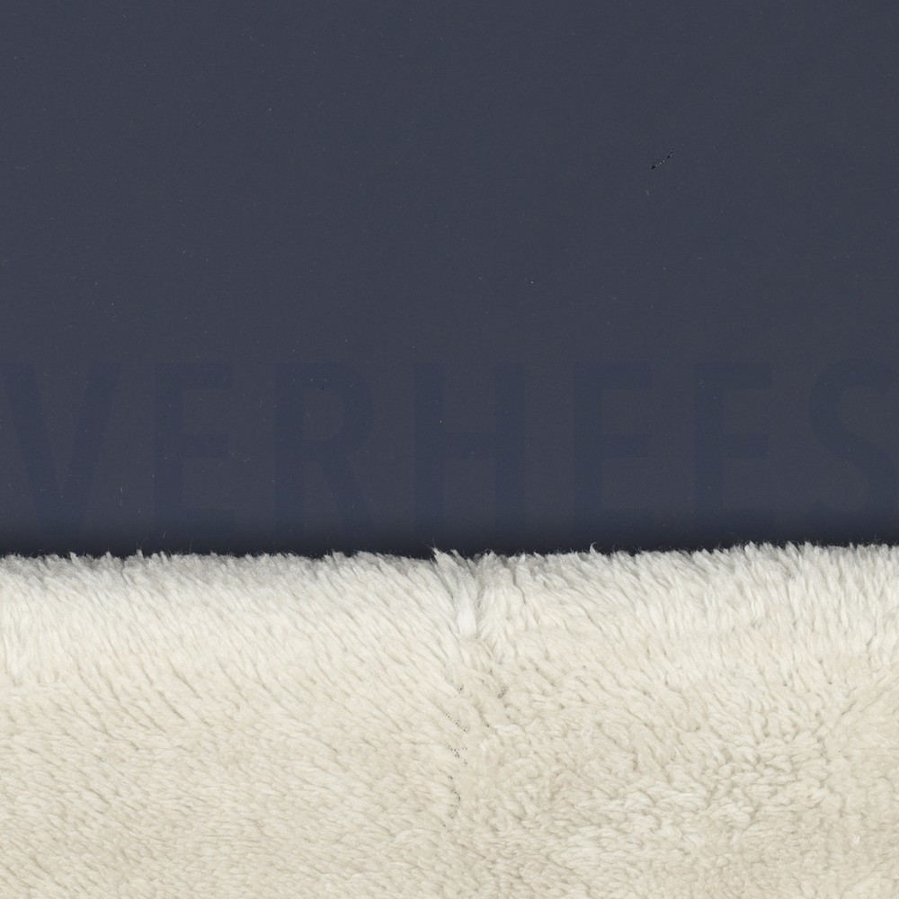OUTDOOR VESTE FAUSSE FOURRURE BLEU MARINE #7
