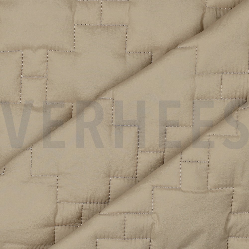 GEWATTEERD GRAFISCH BEIGE #7