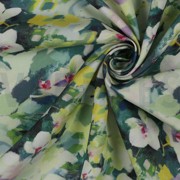 VISCOSE RADIANCE DIGITAAL BLOEMEN GROEN (thumbnail) #3