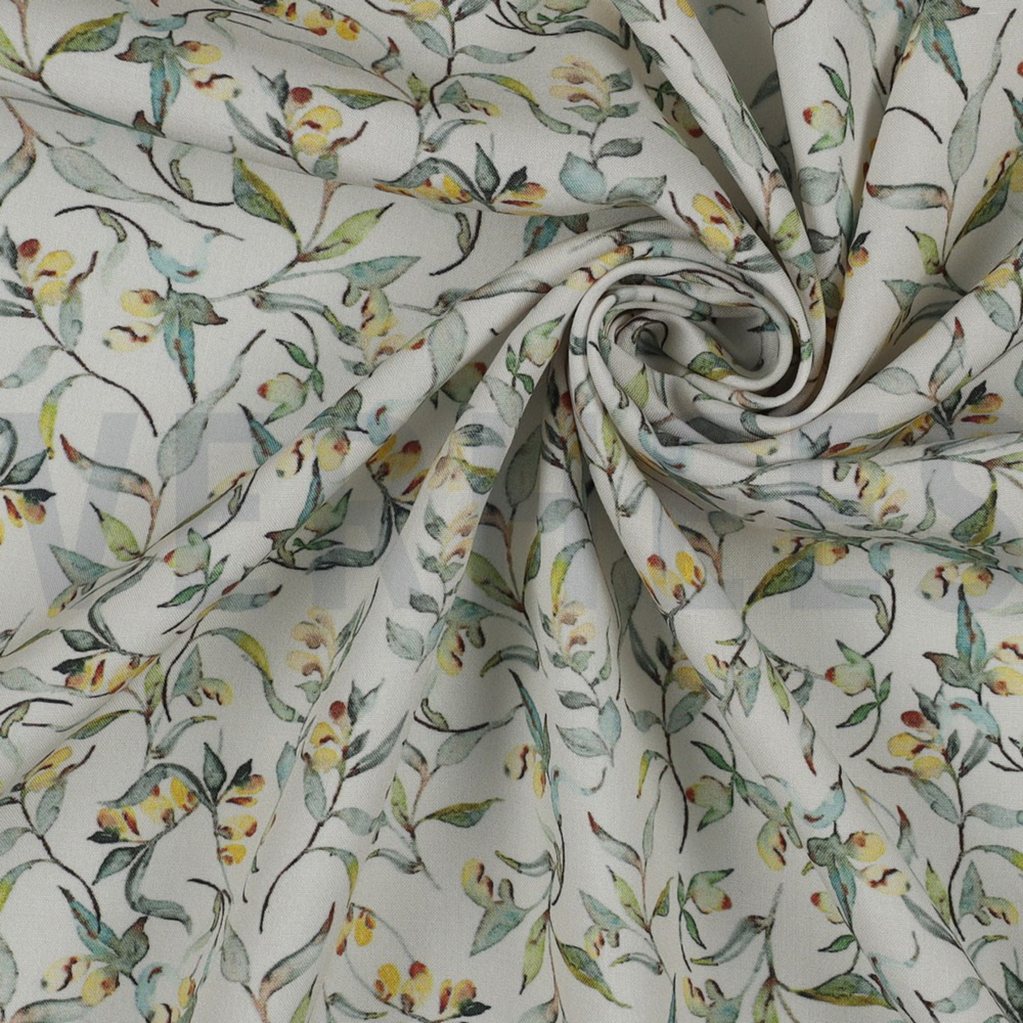 VISKOSE RADIANCE DIGITAL BLÄTTER GRÜN/GOLD (high resolution) #3