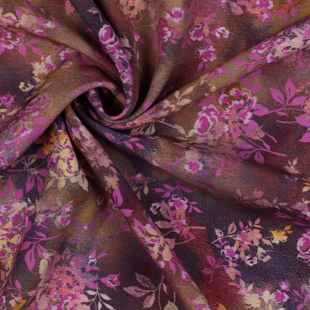 VISCOSE RADIANCE DIGITAAL BLOEMEN PAARS #7