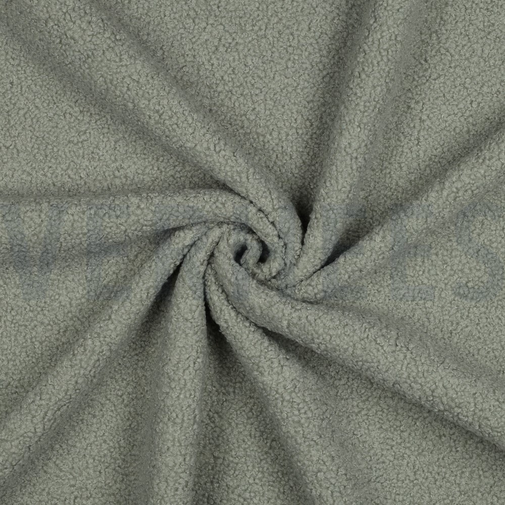 TEDDYSTOFF FLEECE DOUBLE SIDE ALTGRÜN #7