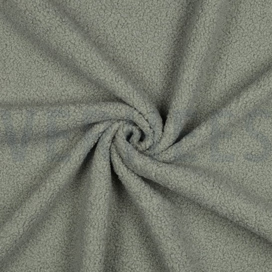 TEDDYSTOFF FLEECE DOUBLE SIDE ALTGRÜN #7