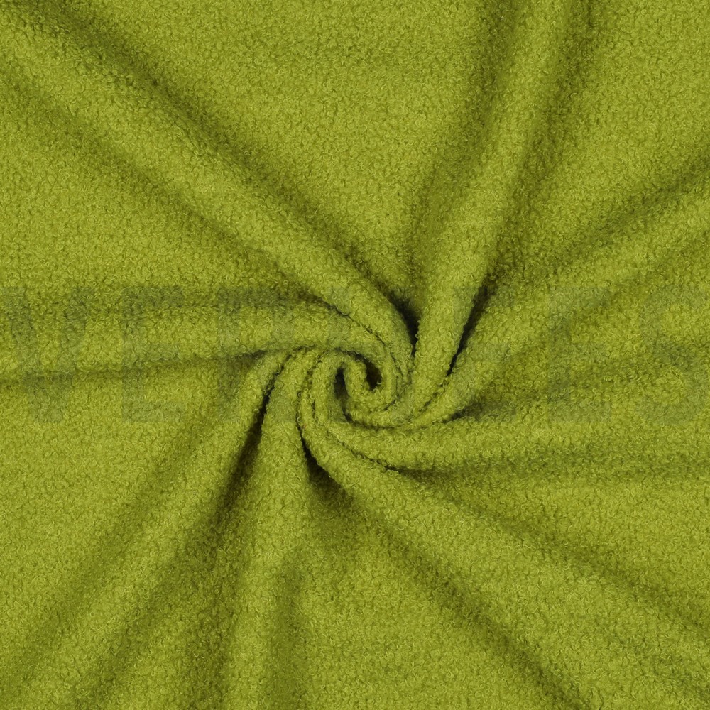 TEDDY FLEECE DOUBLE SIDED OLD LIME #7
