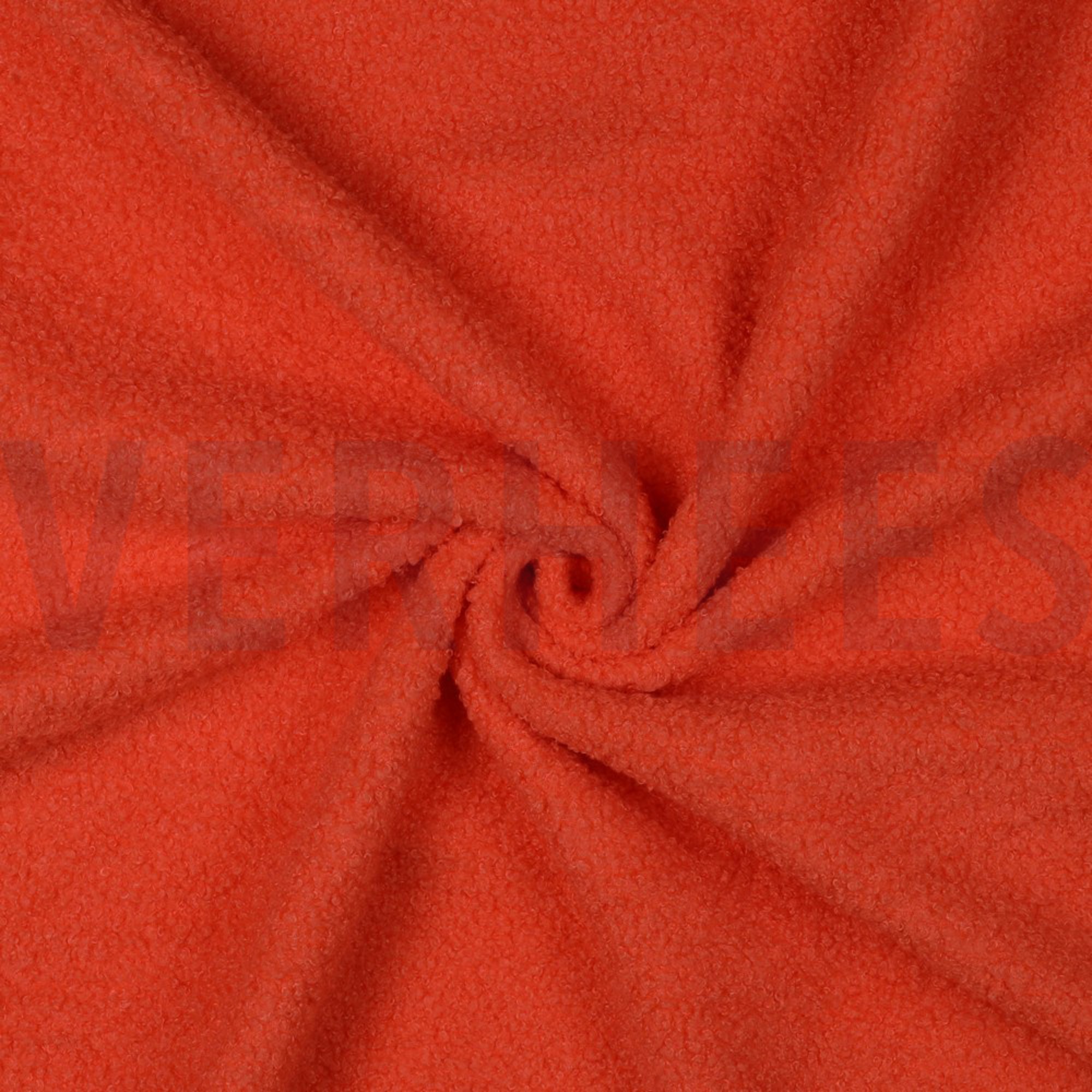 TEDDY FLEECE DUBBELZIJDIG MANDARIJNORANJE (high resolution) #3