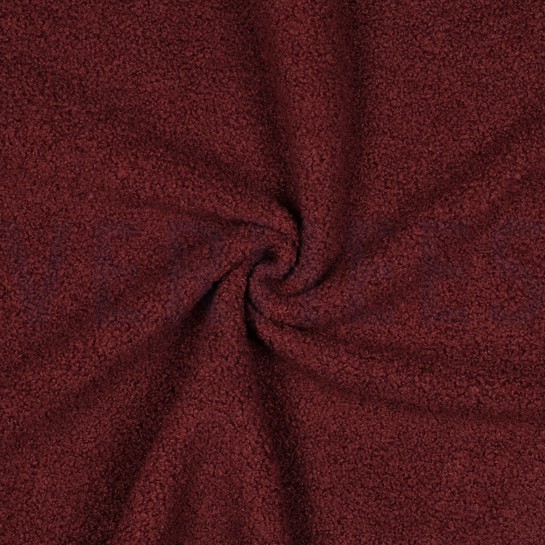 TEDDY POLAIRE DOUBLE FACE BORDEAUX #7