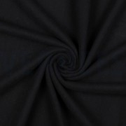 BAUMWOLLE FLEECE GOTS SCHWARZ (thumbnail) #3