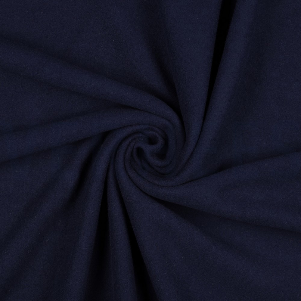 COTON FLEECE GOTS BLEU MARINE #7