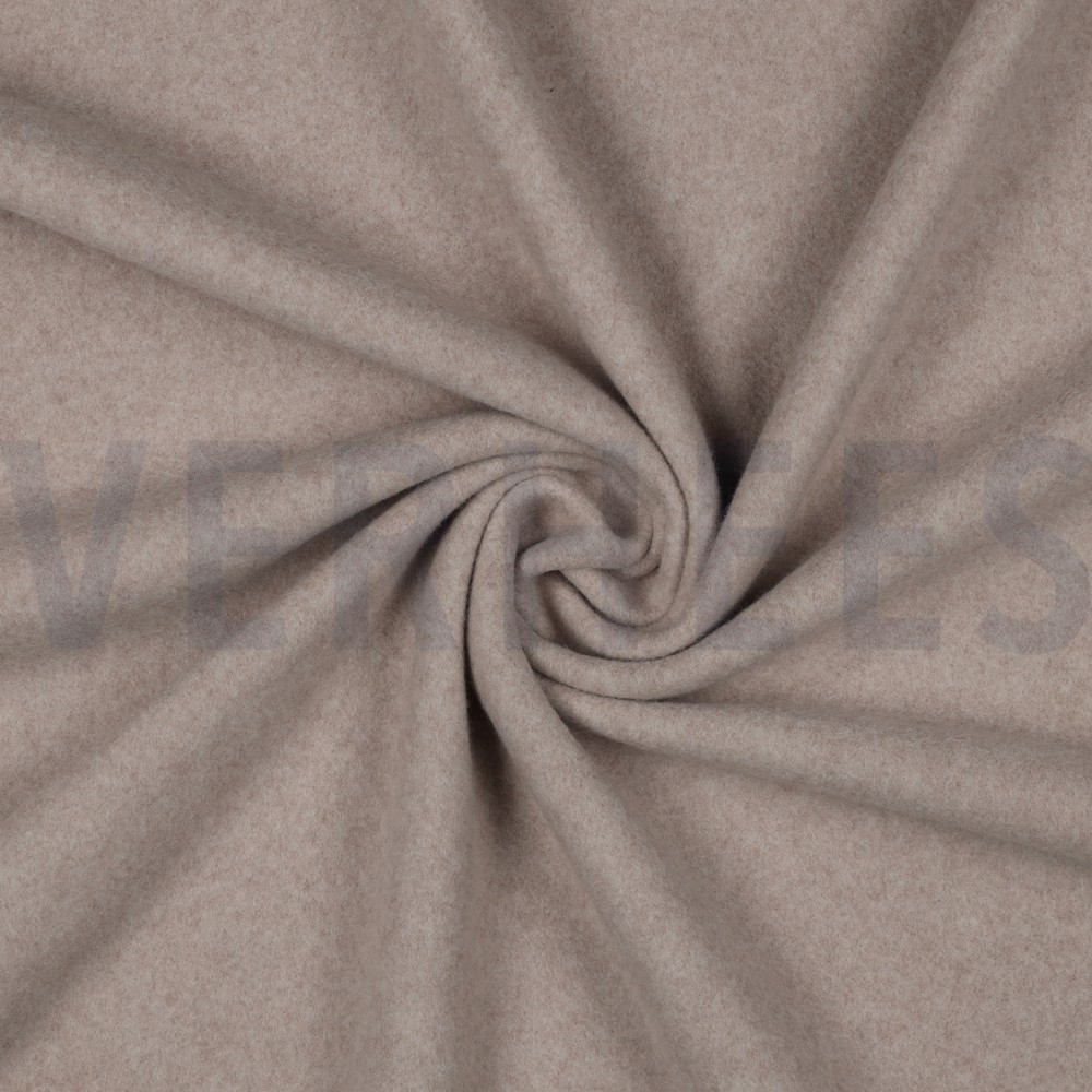 KATOENEN FLEECE GOTS TAUPE GEMÊLEERD #7