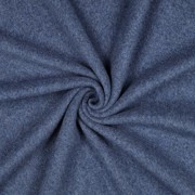 BAUMWOLLE FLEECE GOTS JEANS MELIERT (thumbnail) #3