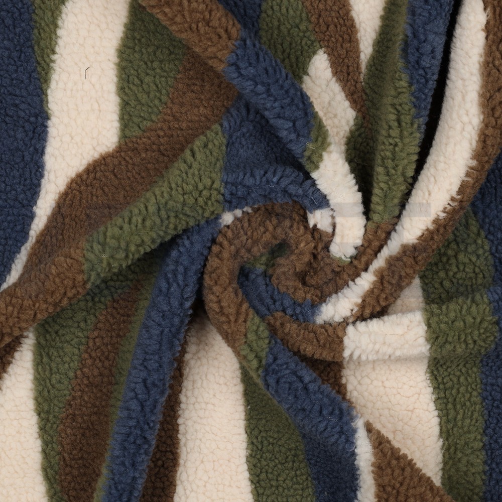 TEDDY JACQUARD SWIRL JEANSBLAUW #7