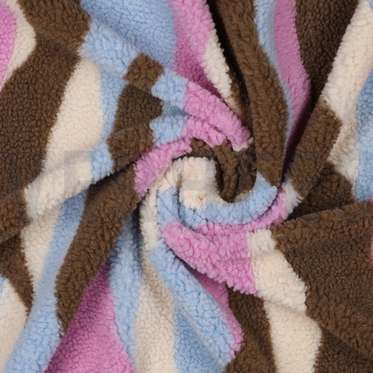 TEDDY JACQUARD SWIRL VIOLETT #7