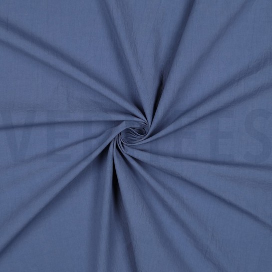 KATOEN GEWASSEN JEANSBLAUW #7