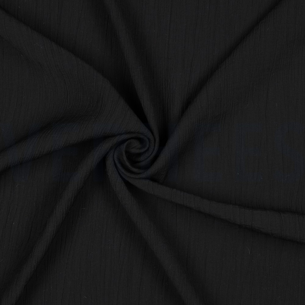 VISCOSE KRINKEL ZWART #7