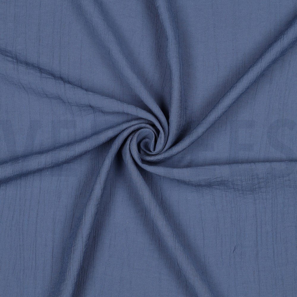 VISCOSE KRINKEL JEANSBLAUW #7