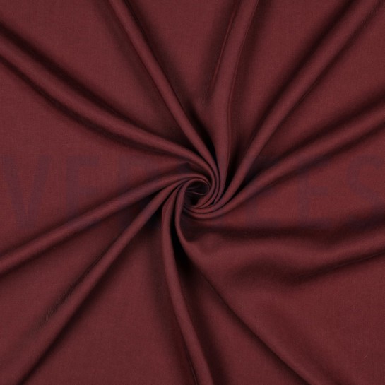 VISKOSE SANDWASH TENCEL™ LYOCELL BORDEAUXROT #7