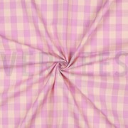 BAUMWOLLE GARNGEFÄRBT KAROS ORANGE (thumbnail) #3