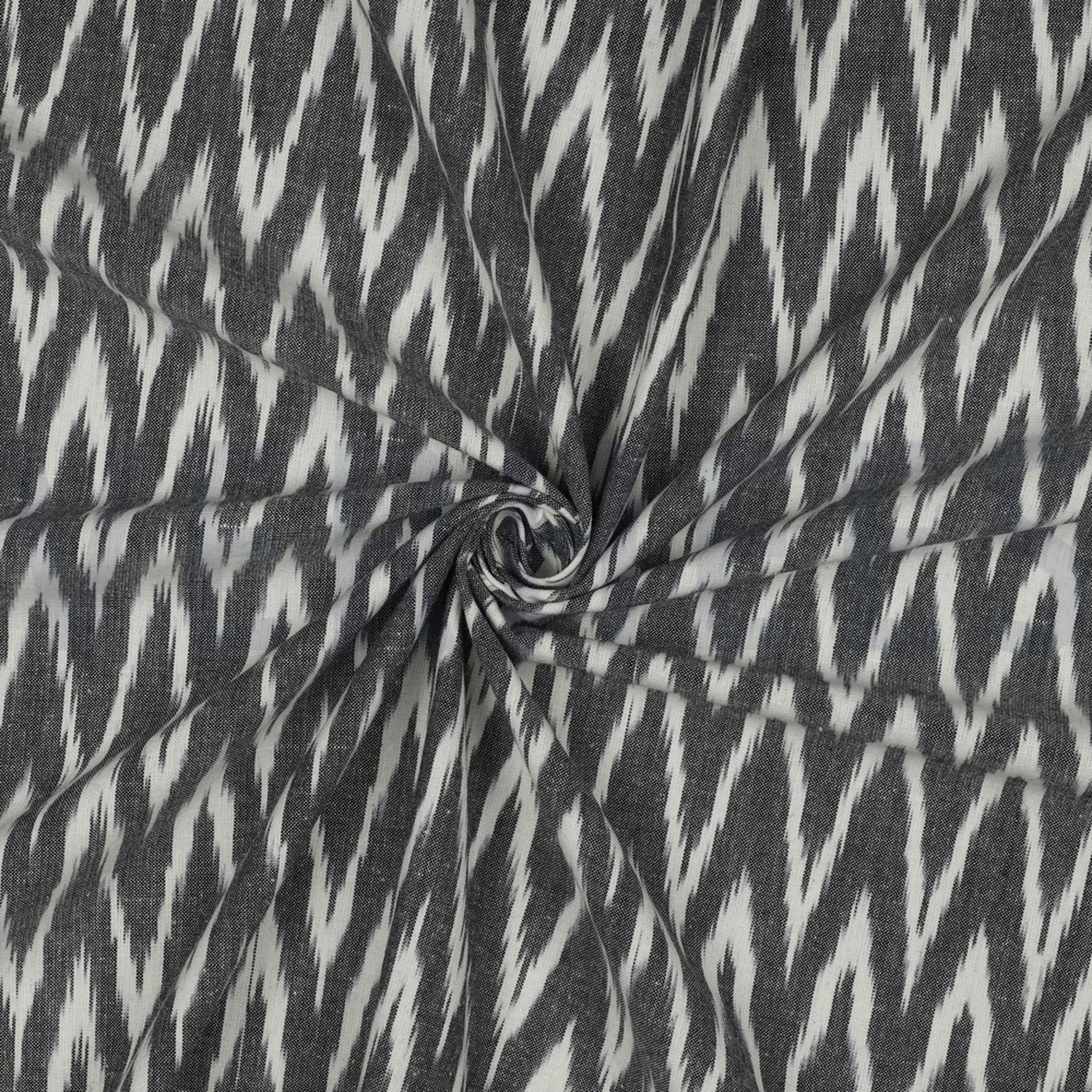COTON IKAT GRIS (high resolution) #3