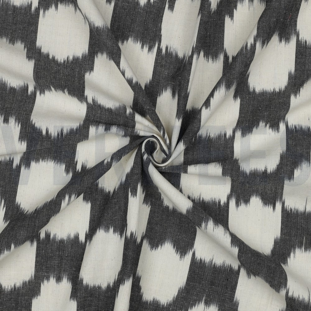 COTTON IKAT GREY #7