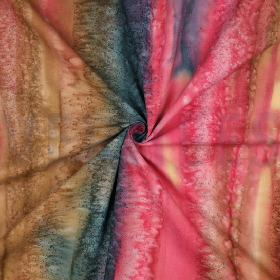 HANDCRAFTED BATIK COTTON MULTICOLOUR #7