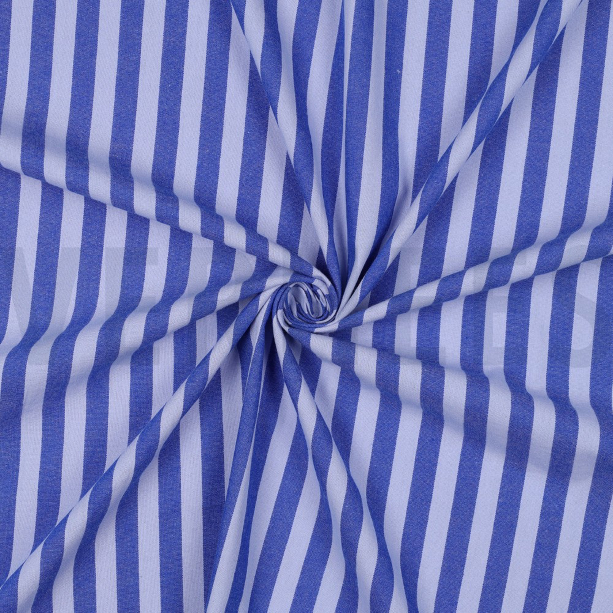 KATOEN GARENGEVERFD STREPEN BLAUW (high resolution) #3