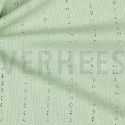 FEINSTRICKJERSEY AJOUR SANFTGRÜN (thumbnail) #3