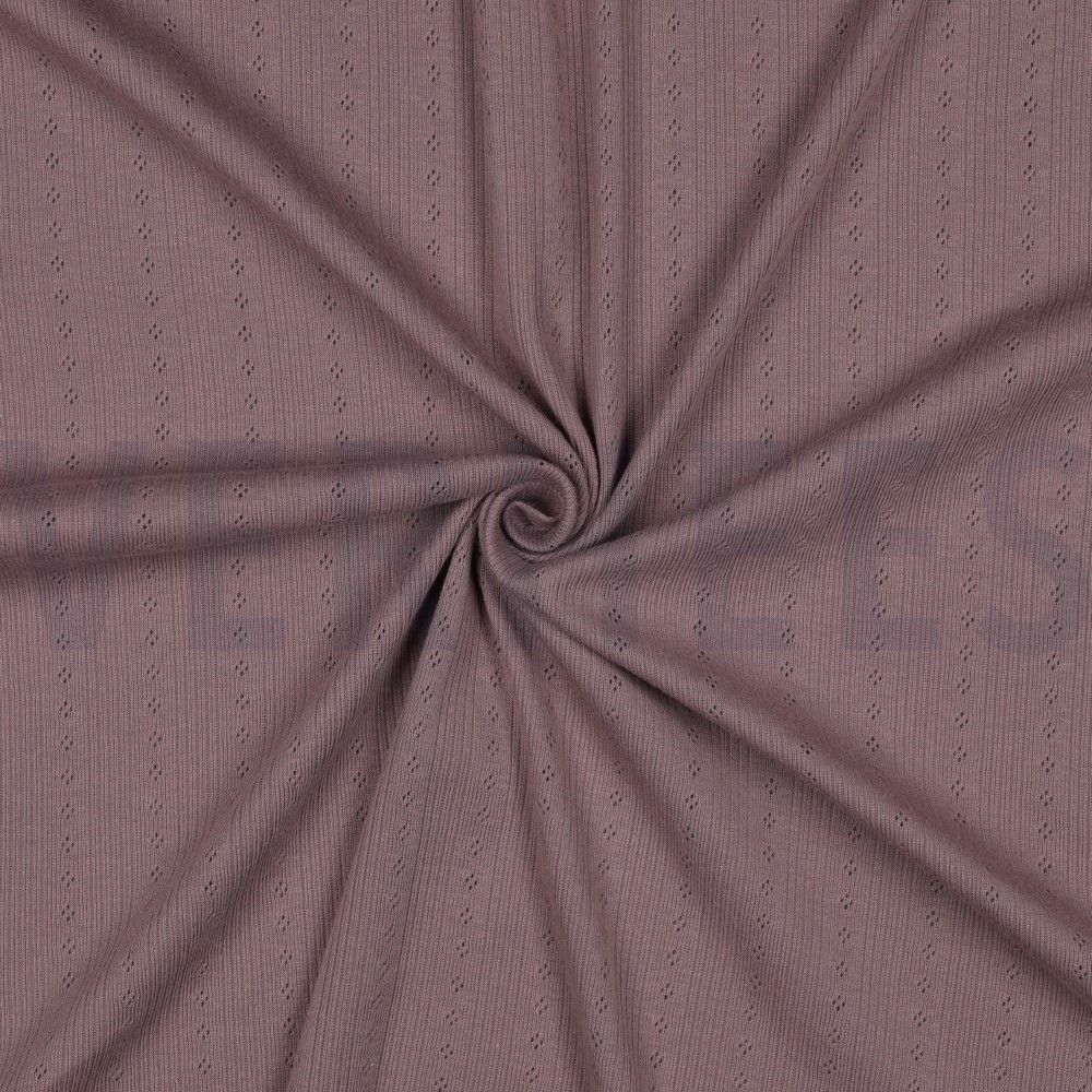 POINTOILLE AJOUR MAUVE #7