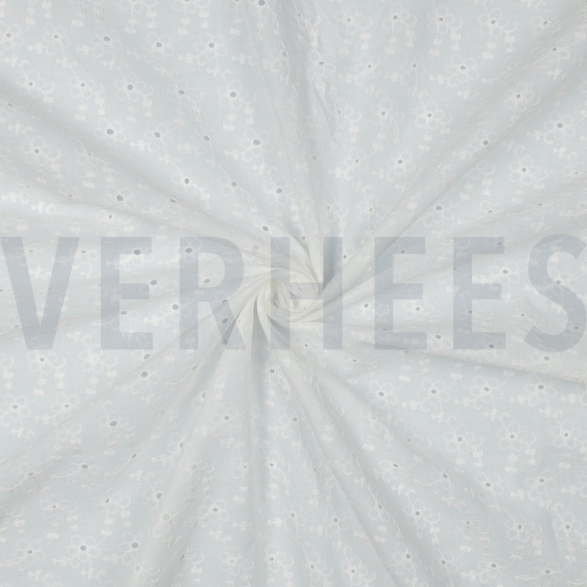 KATOEN EMBROIDERY TWEE-ZIJDIGE GOLFRAND WIT (high resolution) #3