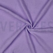 DOUBLE GAUZE EMBROIDERY BLOEMEN LILA (thumbnail) #3