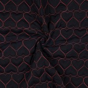 STEPPSTOFF STICKEREI NEON HERZEN MARINEBLAU/NEONROSA (thumbnail) #3