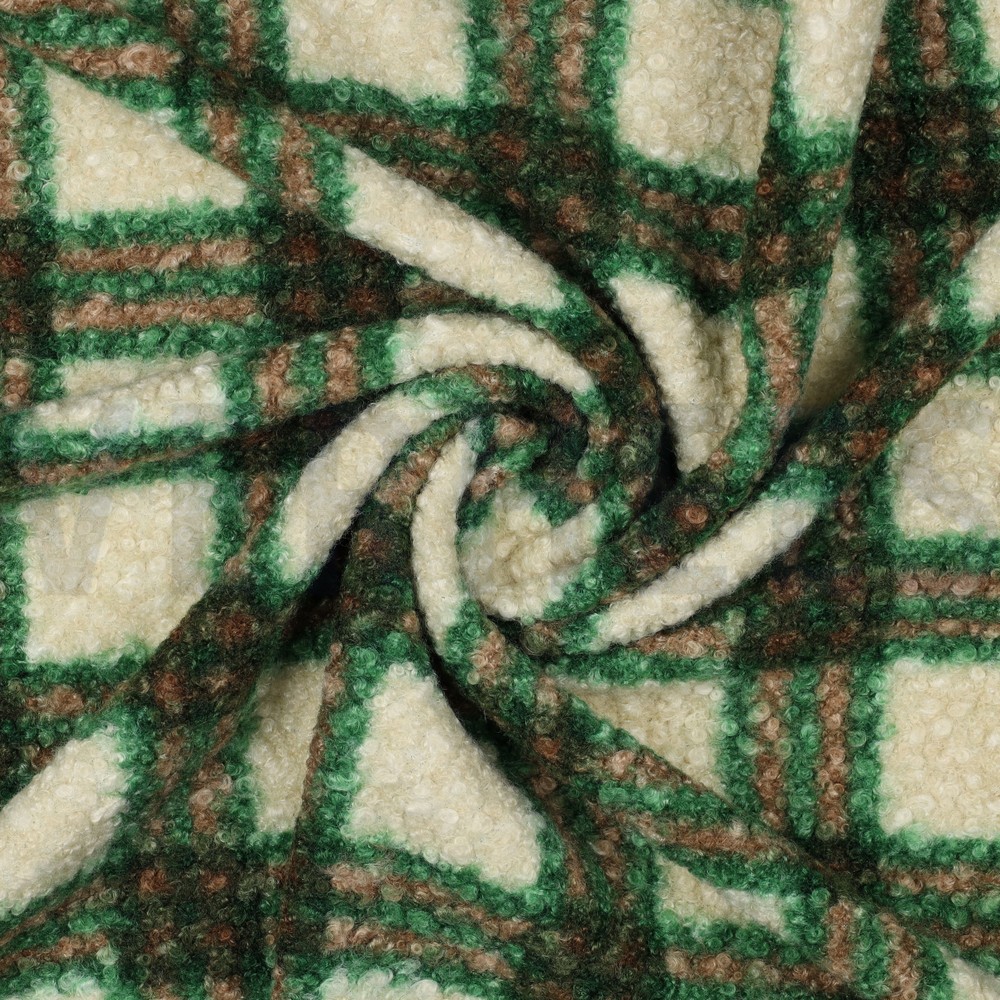 BOUCLÉ RUITEN GROEN #7