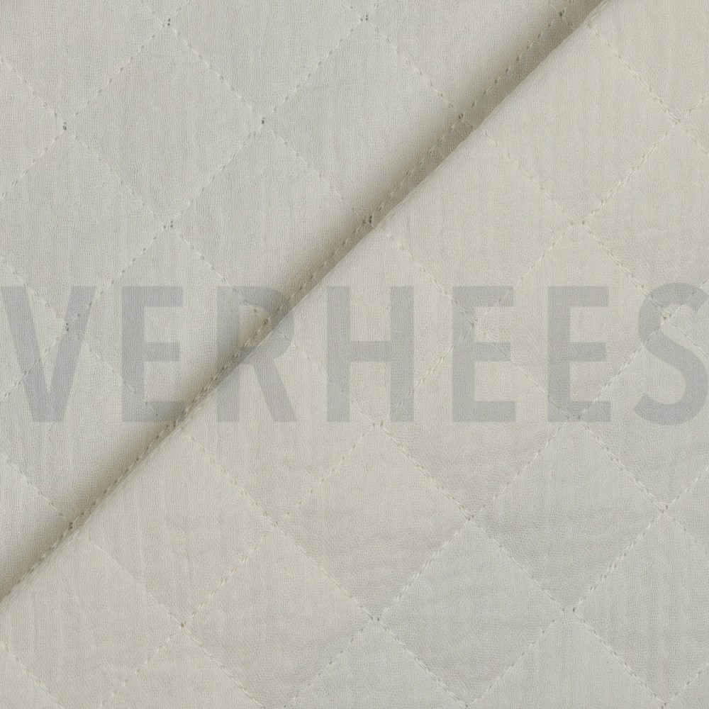 DOUBLE GAUZE QUILT ECRU #7