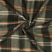 BRUSHED YARN DYED CHECKS GREEN (thumbnail) #3